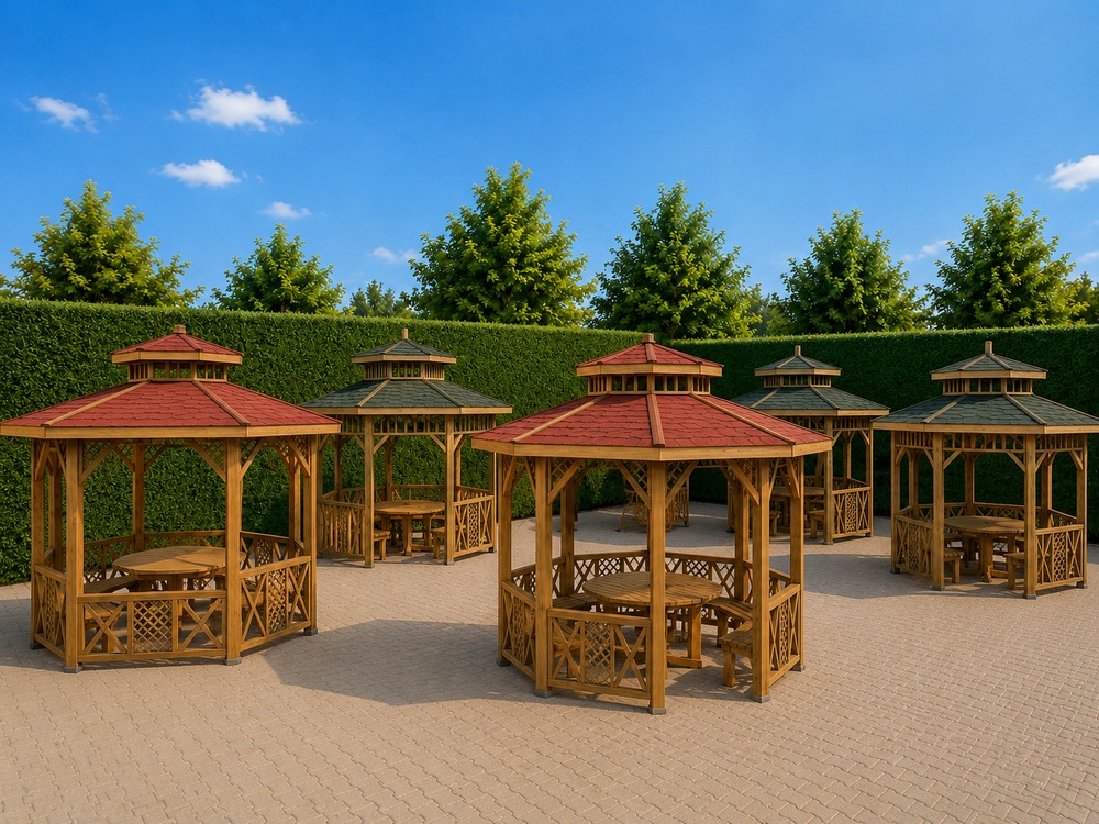 Piknik Masaları Seri İmalat