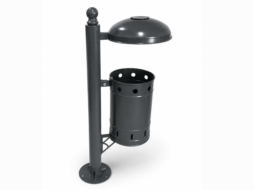 AKT-209 Açık Alan Metal Çöp Kovaları